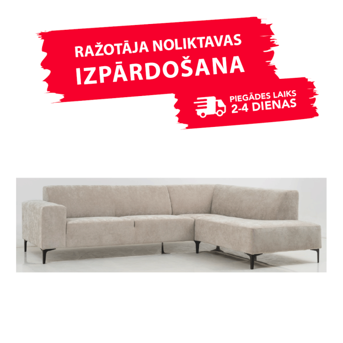 Sofa VIVA (Atviro kampo)(Gamintojo sandėlis) Sofa VIVA (Atviro kampo)(Gamintojo sandėlis)